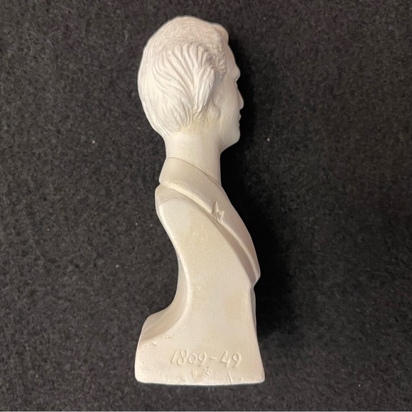 Chopin Bust White 4.25 Inches - Picture 4 of 6
